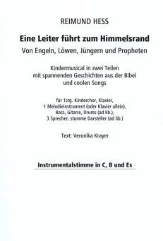 Eine Leiter führt zum Himmelsrand 