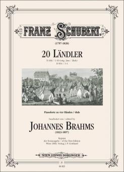 20 Ländler für Pianoforte 