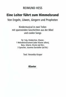 Eine Leiter führt zum Himmelsrand 