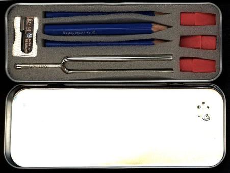 Schreibset mit Stimmgabel 