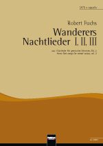 Wanderers Nachtlieder I, II, III 