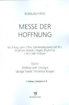 Messe der Hoffnung (1. Stimme / Trompete in B) 
