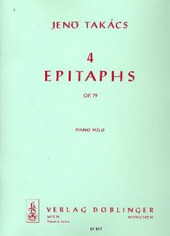 4 Epitaphs op. 79 