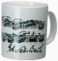 Tasse Motiv 'Bach' (Henkelbecher) (6 Stück) 