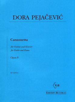 Canzonetta op. 8 