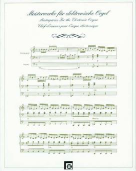 Meisterwerke für E-Orgel 