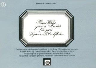 Kleine Werke großer Meister 9 