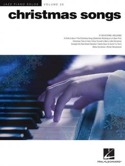 Jazz Piano Solos Series Vol. 25: Christmas Songs 