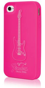 Fender iPhone 4 Protective Magenta Pick Silicone Case 
