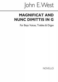 Magnificat & Nunc Dimittis In G 