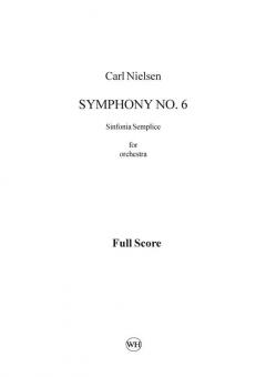 Symphony No.6 'Sinfonia Semplice' 