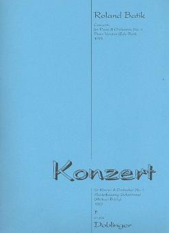 Konzert für Klavier und Orchester Nr. 1 