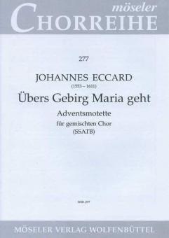 Übers Gebirg Maria geht Standard