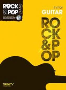 Rock & Pop Exams: Guitar Initial/CD 