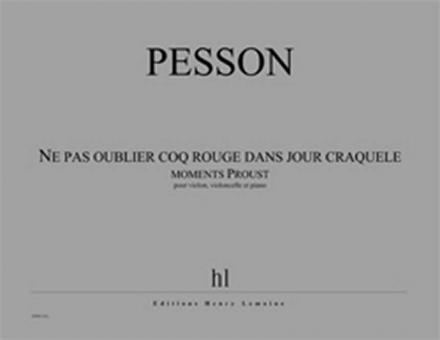 Ne pas oublier coq rouge dans jour craquelé 
