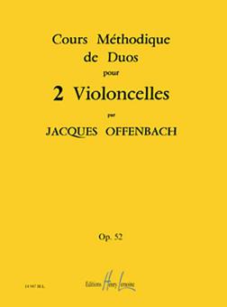 Cours méthodique de duos pour deux violoncelles op. 52 