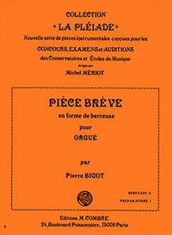 Pièce brève en forme de berceuse 