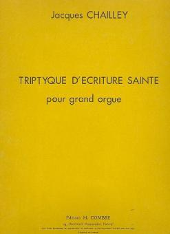 Triptyque d'écriture sainte 