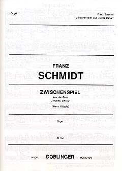 Zwischenspiel aus der Oper Notre Dame 