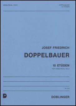 10 Etüden für Orgelpedal solo 