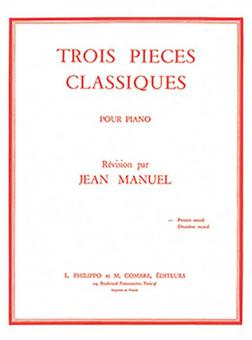 3 Pièces classiques 1 