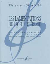 Les lamentations du prophète Jérémie 
