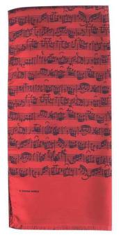 Seidenschal Noten 