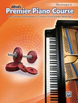 Premier Piano Course: Technique Book 4 Standard