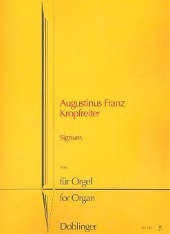 Signum für Orgel 