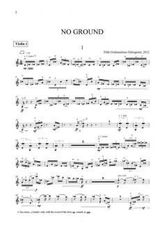 No Ground, String Quartet No. 11 