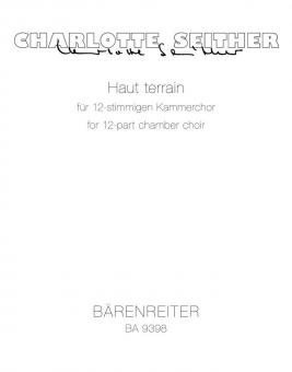 Haut terrain für 12-stimmigen Kammerchor 