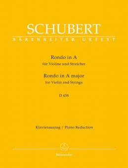 Rondo A-Dur D 438 Standard