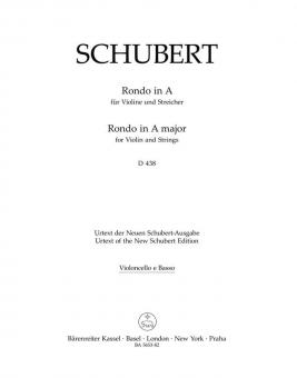 Rondo A-Dur D 438 