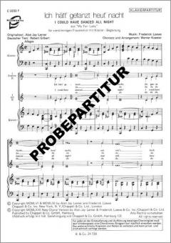 Ich hätt' getanzt heut nacht aus 'My Fair Lady' 