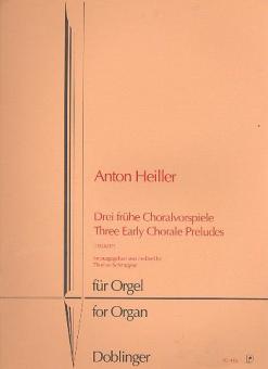 3 frühe Choralvorspiele 