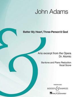 Batter My Heart, Three-Person'D God 