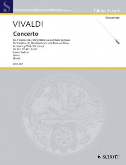 Concerto g-Moll RV 531, PV 411, F III/2 Standard