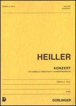 Konzert für Cembalo, Orgel, Posaune und Kammerorchester 