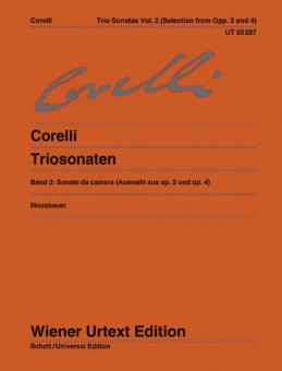 Triosonaten op. 2 und op. 4 Band 2 