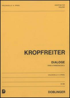 Dialoge Orgelkammermusik III, für Violoncello und Orgel 