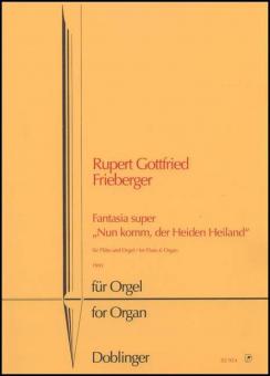 Fantasia super 'Nun komm, der Heiden Heiland' 