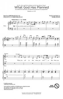 What God Has Planned 