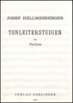 Tonleiterstudien 