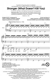 Stronger (What Doesn't Kill You) 