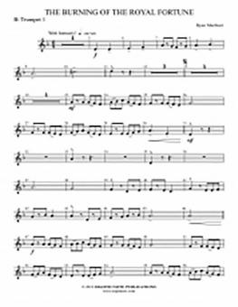 The Burning Of The Royal Fortune 