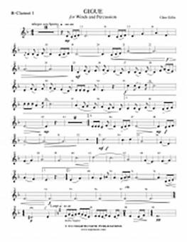 Gigue (for Winds And Percussion) 