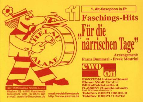 Für die närrischen Tage - Faschingshits 