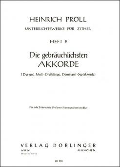 Unterrichtswerke für Zither Heft 2 