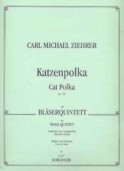 Katzen-Polka für Bläserquintett op.441 