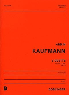 8 Duette in der ersten Lage Op. 76 